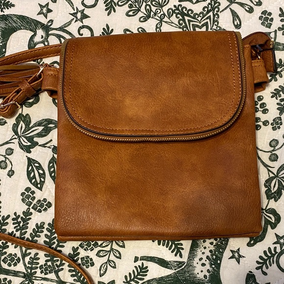 Handbags - Brown  Crossbody Bag, no signs of wear